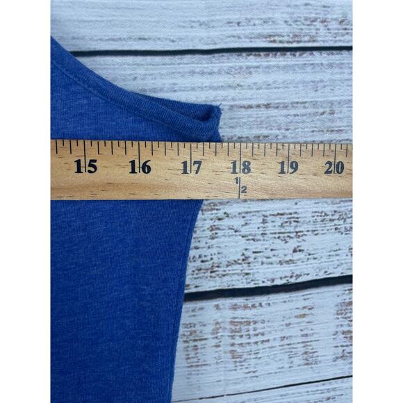 Tipsy Elves Blue Razorback Tank Top Cat Aviator Sunglasses Small Funny Weird - Picture 6 of 8